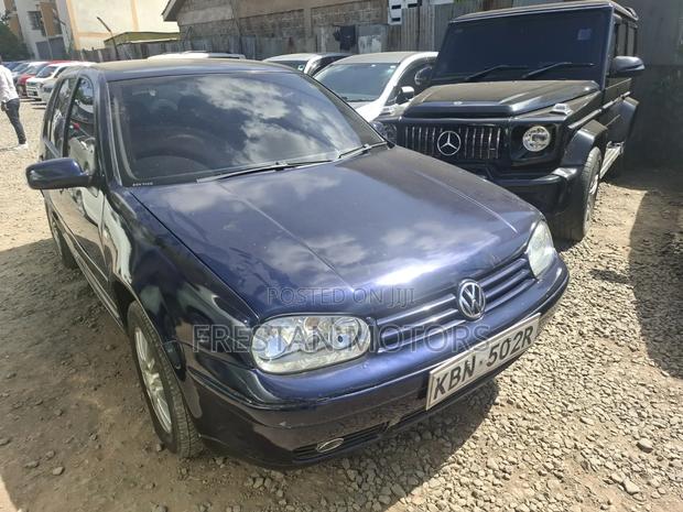 Volkswagen Golf 2003 Blue