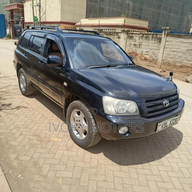 Toyota Kluger 2005 Black