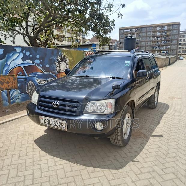 Toyota Kluger 2005 Black