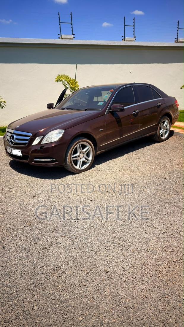 Mercedes-Benz E250 2011 Brown