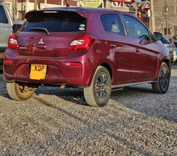 Mitsubishi Mirage 2017 Red