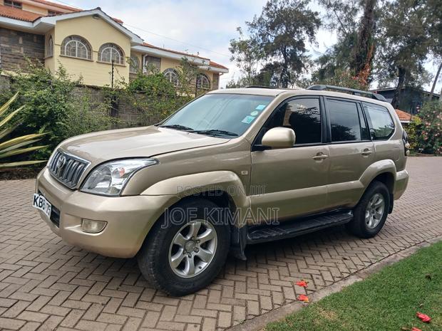 Toyota Land Cruiser Prado 2007 Gold