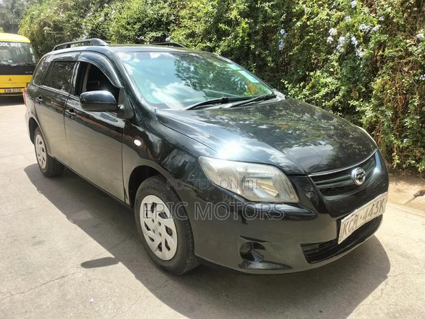 Toyota Corolla Fielder 2012 Black