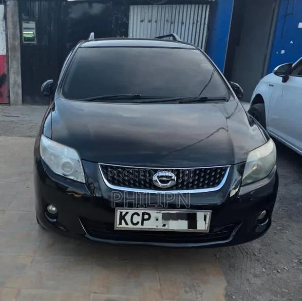 Toyota Corolla Fielder 2012 Black