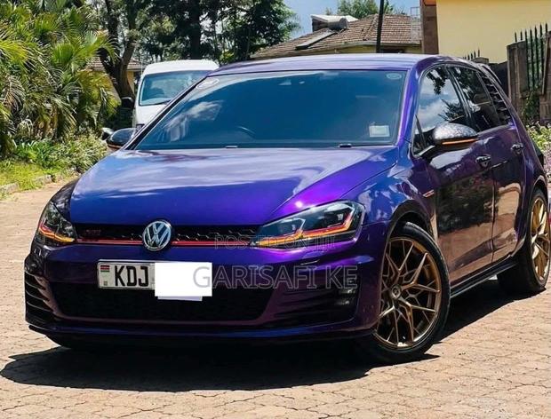 Volkswagen Golf 2015 Purple