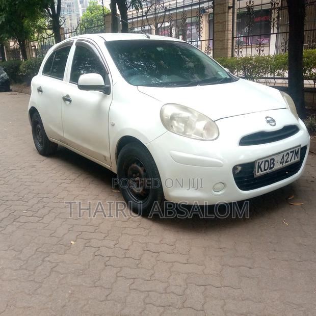 Nissan March 2014 White