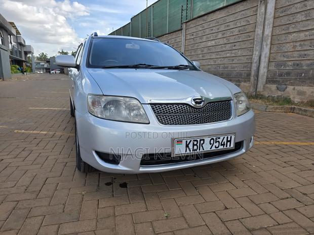 Toyota Corolla Fielder 2005 Silver