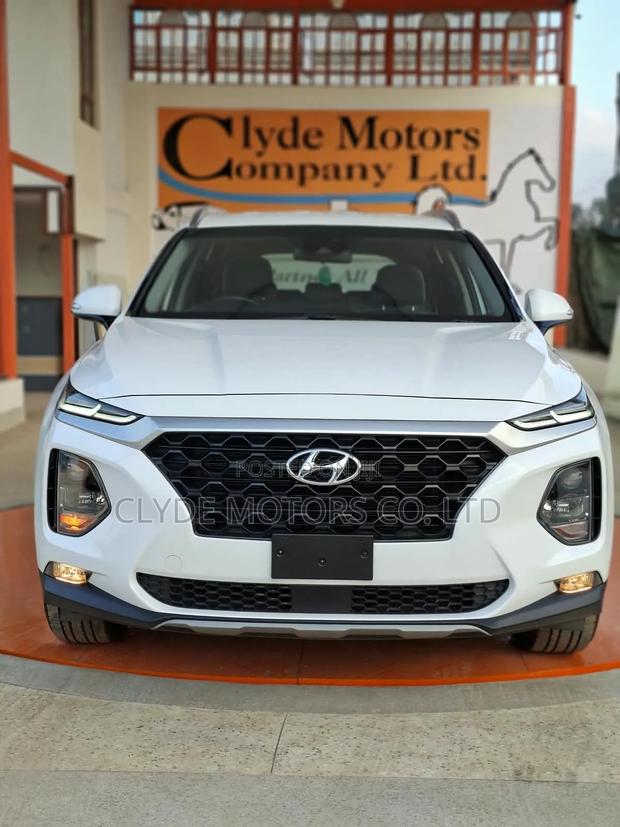 Hyundai Santa Fe 2019 White