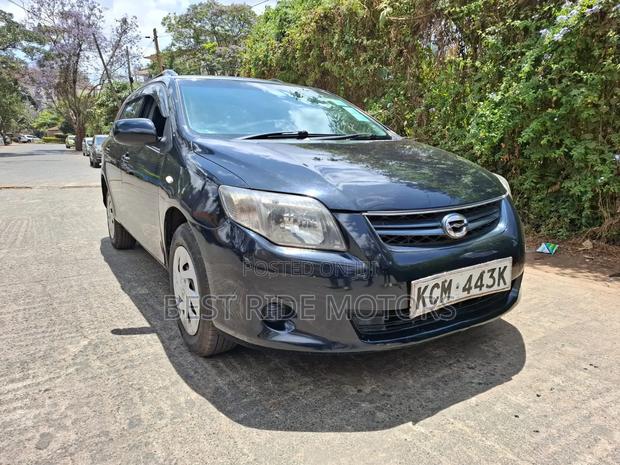 Toyota Corolla Fielder 2012 Black