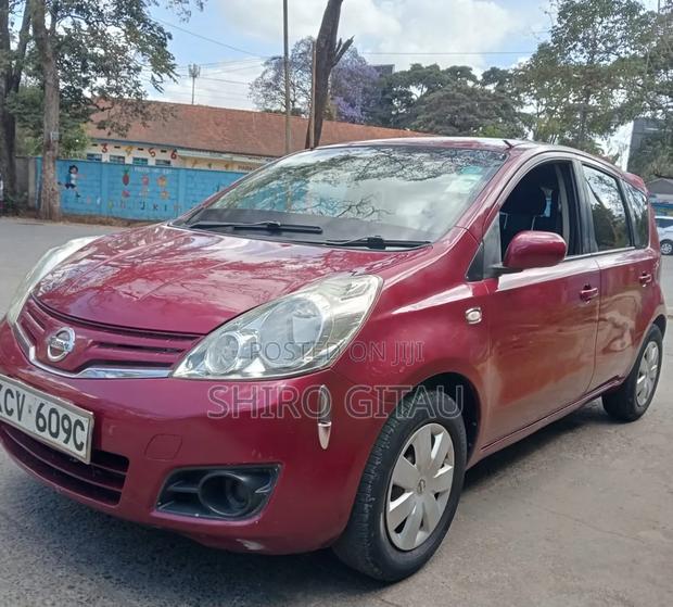 Nissan Note 2012 Burgundy