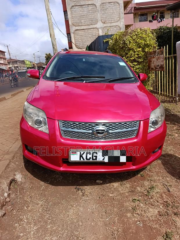 Toyota Corolla Fielder 2010 Red