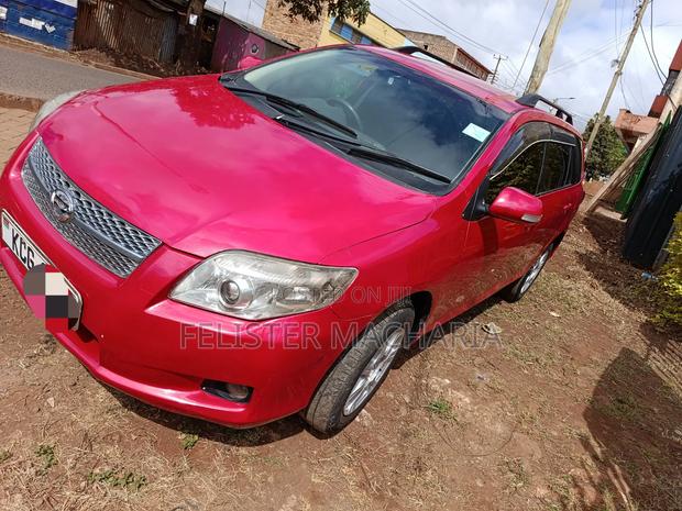 Toyota Corolla Fielder 2010 Red