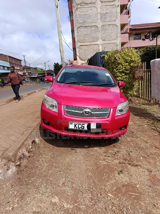 Toyota Corolla Fielder 2010 Red