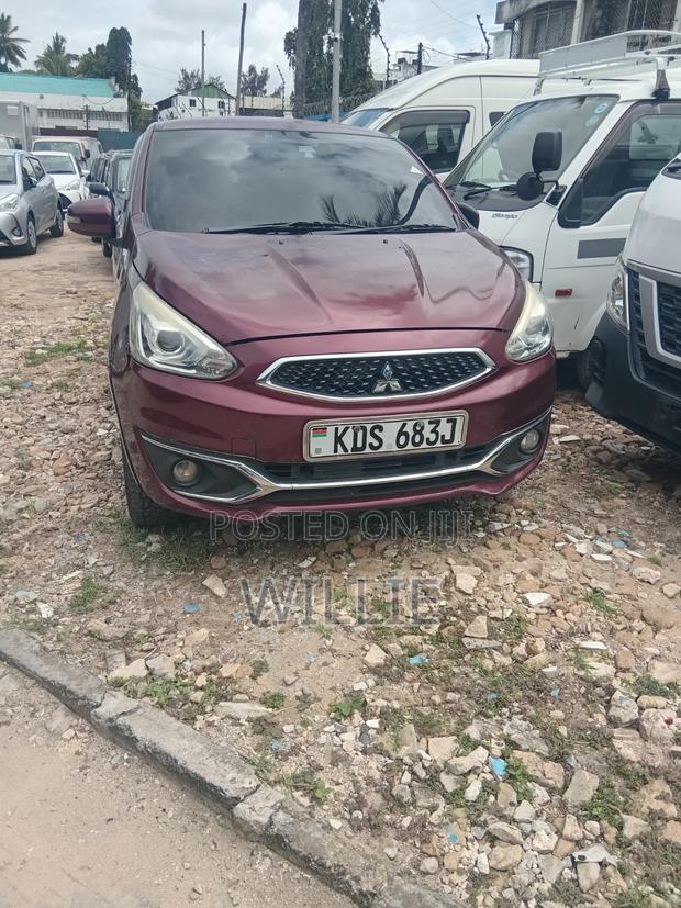 Mitsubishi Mirage 2017 Maroon