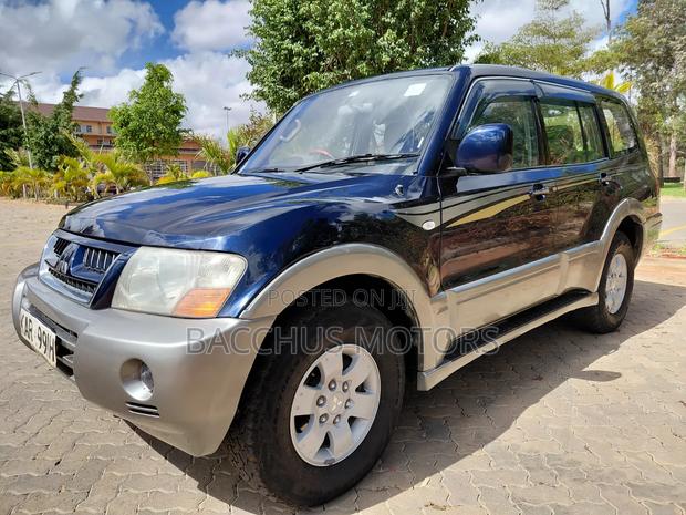 Mitsubishi Pajero 2003 Blue