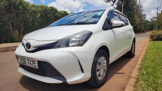 Toyota Vitz 1.3 AWD 3dr 2014 White
