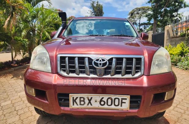 Toyota Land Cruiser Prado 2007 Maroon