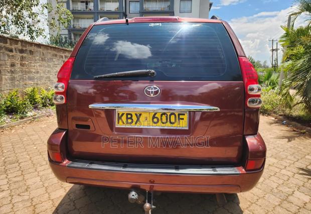 Toyota Land Cruiser Prado 2007 Maroon