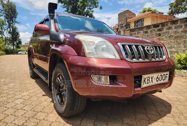 Toyota Land Cruiser Prado 2007 Maroon