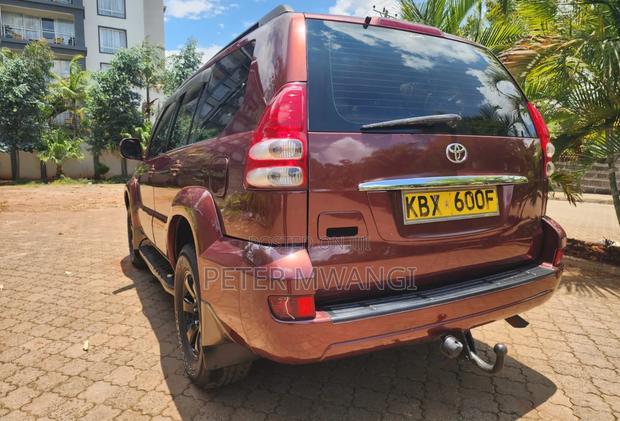 Toyota Land Cruiser Prado 2007 Maroon