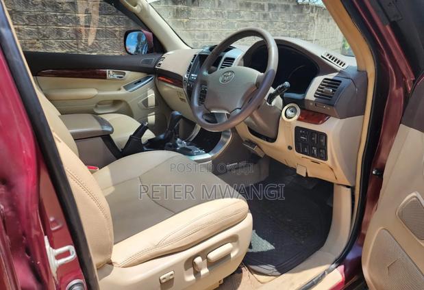 Toyota Land Cruiser Prado 2007 Maroon