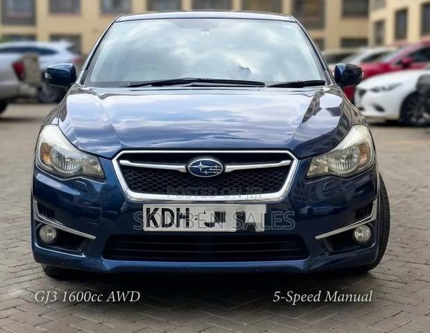 Subaru Impreza 2015 Blue