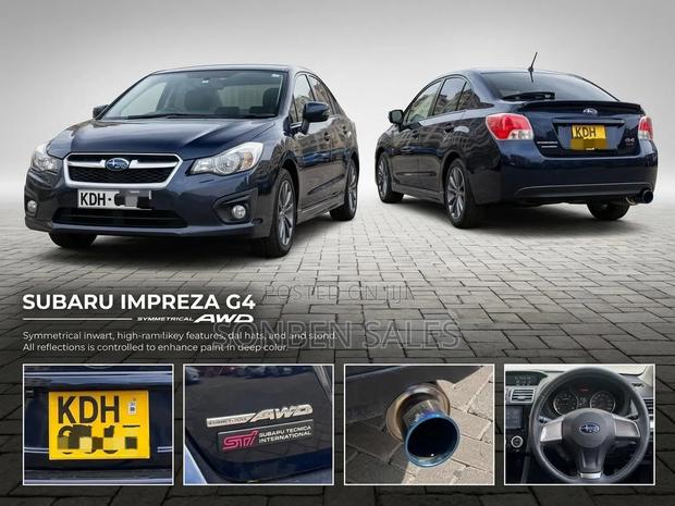 Subaru Impreza 2015 Blue