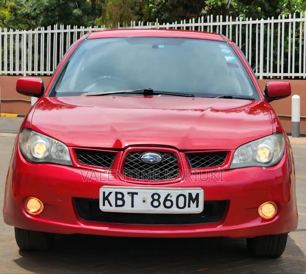 Subaru Impreza 2005 Red
