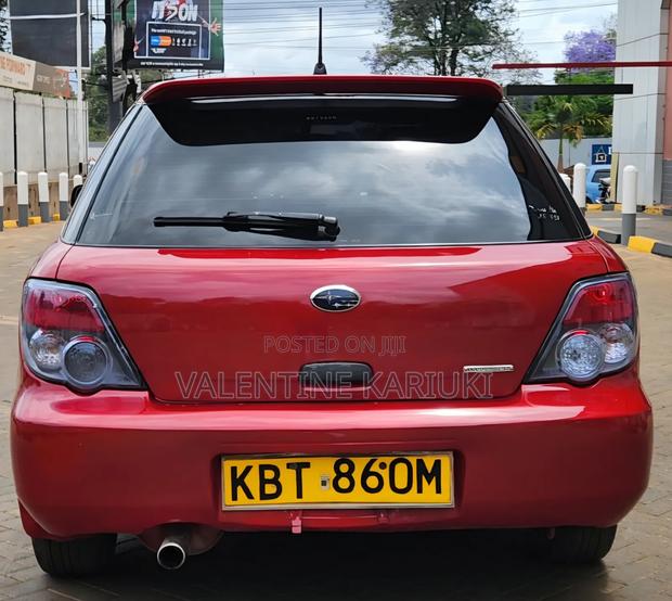 Subaru Impreza 2005 Red