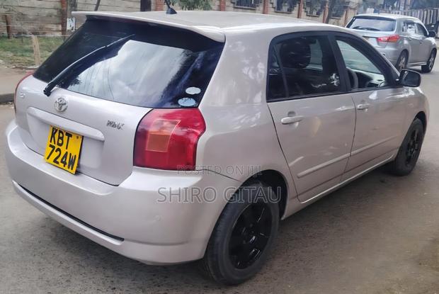 Toyota Allex 2005 Silver