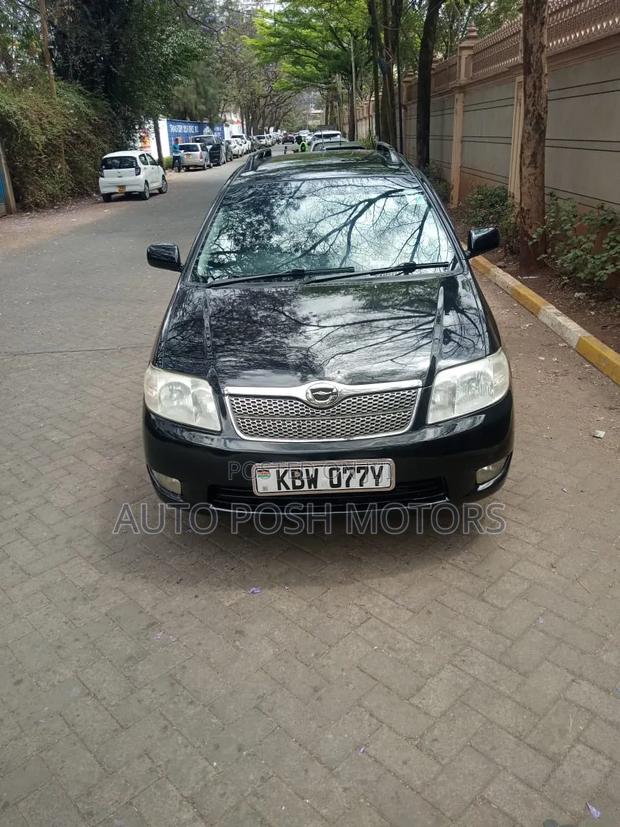 Toyota Corolla Fielder 2006 Black