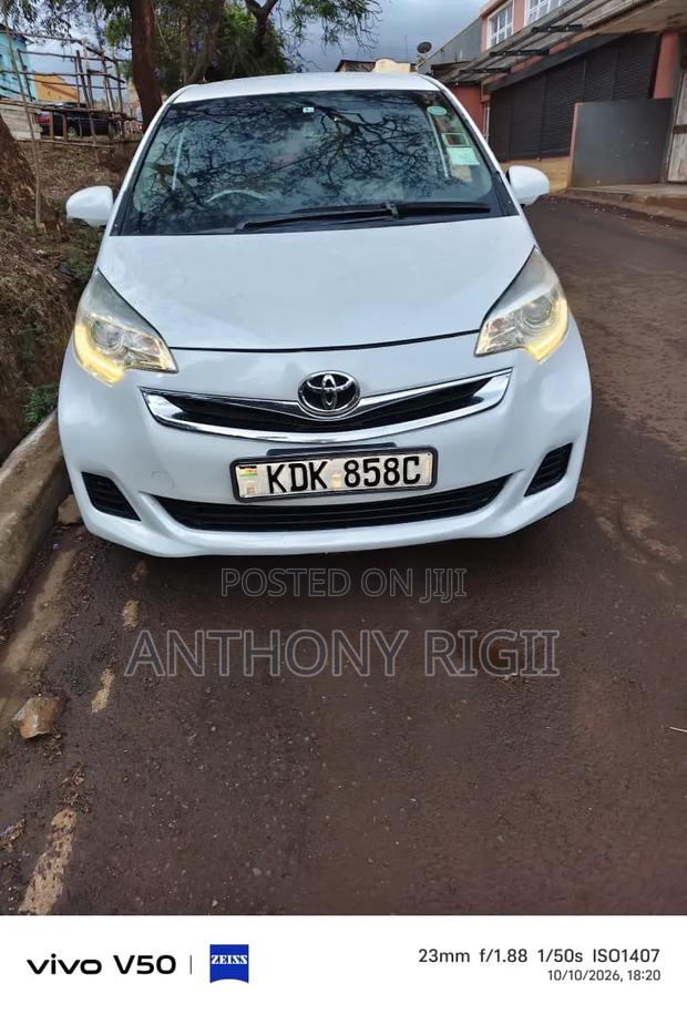 Toyota Ractis 1.5 FWD 2016 White