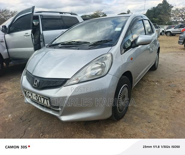 Honda Fit 2012 Silver