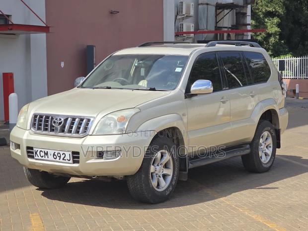 Toyota Land Cruiser Prado 2008 Burgundy