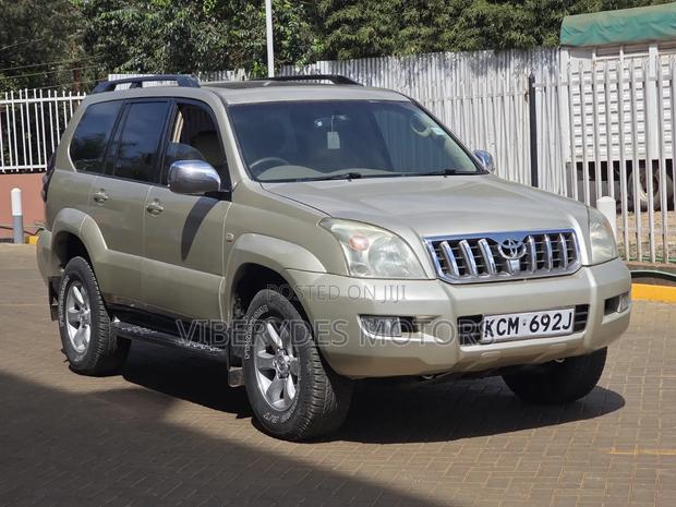 Toyota Land Cruiser Prado 2008 Burgundy