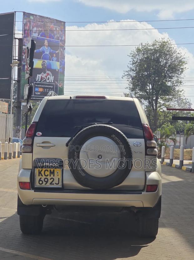 Toyota Land Cruiser Prado 2008 Burgundy