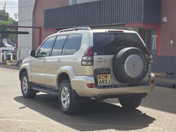 Toyota Land Cruiser Prado 2008 Burgundy