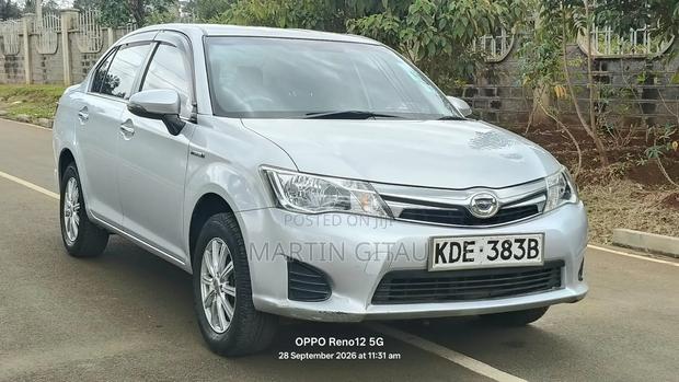 Toyota Axio 2014 Silver