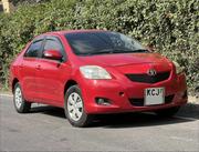Toyota Belta 2009 Red for sale