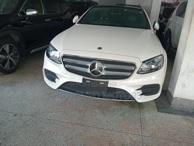 Mercedes-Benz E350e 2018 White