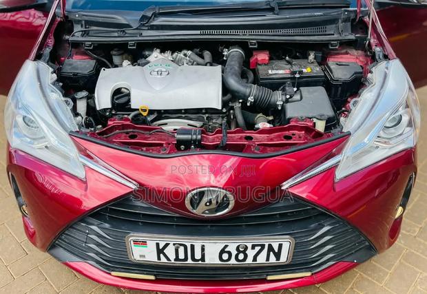 Toyota Vitz 1.3 FWD 5dr 2018 Red
