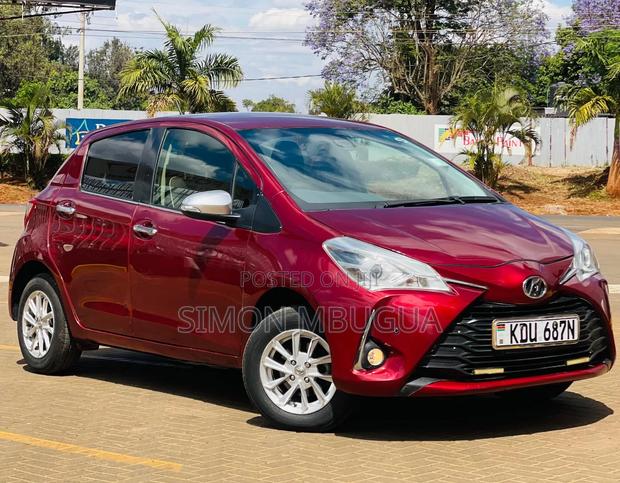 Toyota Vitz 1.3 FWD 5dr 2018 Red