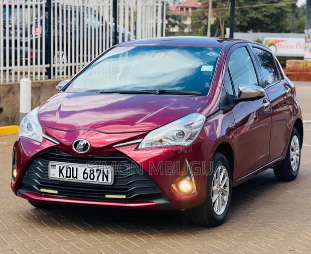 Toyota Vitz 1.3 FWD 5dr 2018 Red