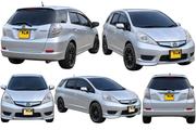 Honda Fit Shuttle 2012 Silver for sale