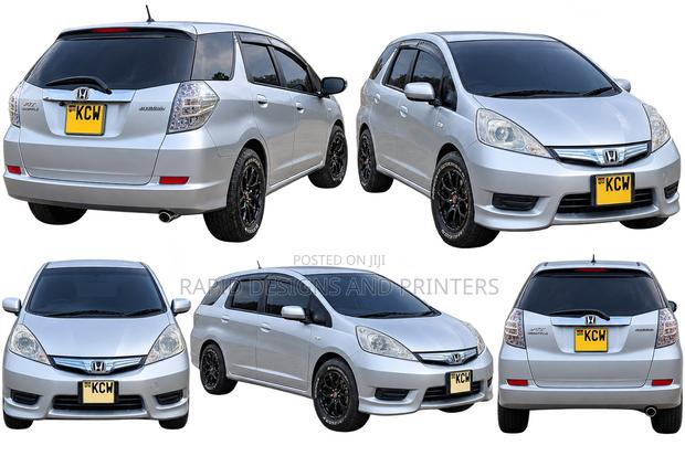 Honda Fit Shuttle 2012 Silver