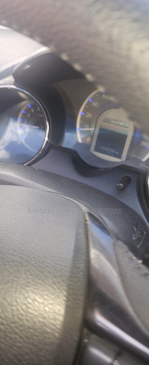 Honda Fit Shuttle 2012 Silver