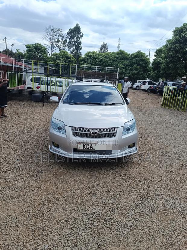 Toyota Corolla Fielder 2008 Silver