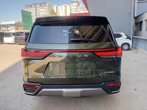 New Lexus LX 500d 2026 Green