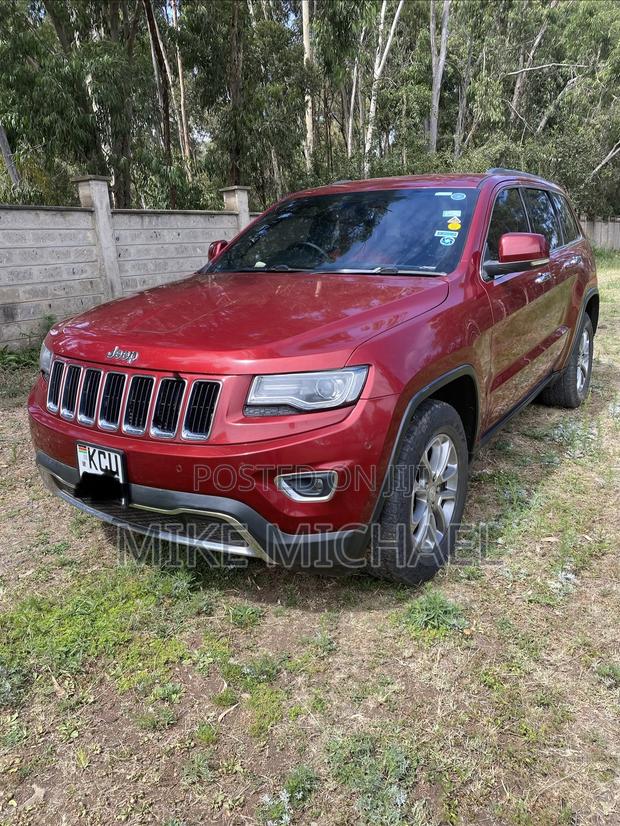Jeep Grand Cherokee 2013 Red