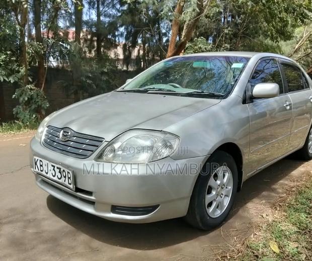 Toyota Corolla 2002 Silver